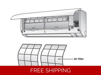 Indoor Filters For Ductless Mini Split Systems